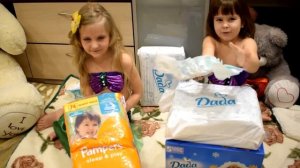 Памперс и Дада Pampers Sleep & Play DADA Extra Soft 5 Junior Беларусь Belarus Жодино