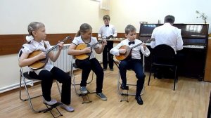 А.Даргомыжский "Ванька-Танька" Ансамбль домристов ДМШ №2