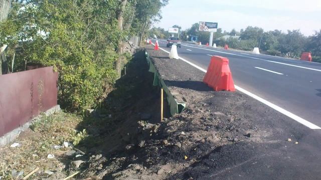 Укрепление дорог ШПУНТОМ. ШПУНТ ПВХ! Фирма /ШПУНТИНА/