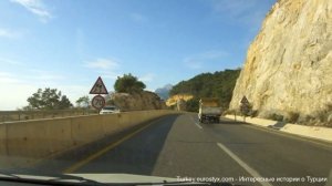 Дорога через Анталью к горе Тахталы (To Tahtali)