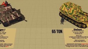 Crazy German Tanks Size Comparison 3D