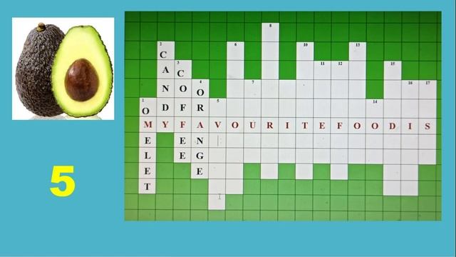 Кроссворд "Как вкусно" для учащихся 3-4 классов. смотреть онлайн