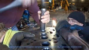 Ремонт головки JCB 4 CX