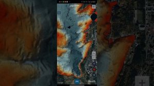 Карта глубин Белоярского и Рефтинского водохранилища.