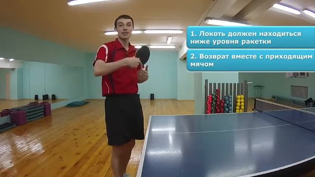 Накат слева. Движение мяча, как при накате справа. смотреть онлайн