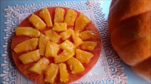 Вкус из детства! Запечённая тыква в духовке