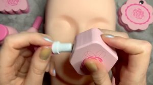 ASMR Wooden Makeup on Mannequin (Whispered)