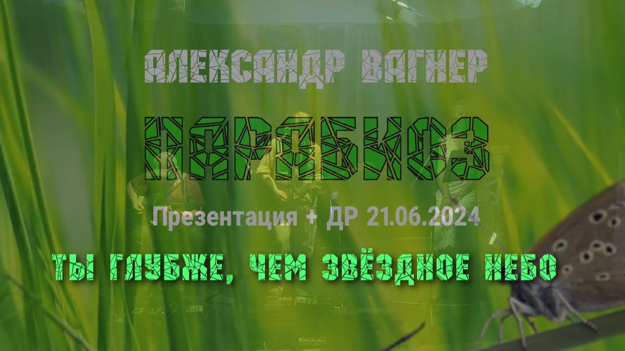 2024.06.21 Александр Вагнер - Ты глубже, чем звёздное небо (фрагмент презентации книги "ПАРАБИОЗ")