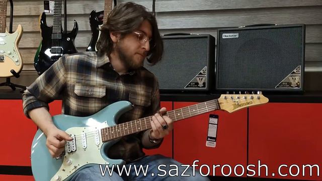 Ibanez AZES40 PRB تست صدای گیتار الکتریک смотреть онлайн