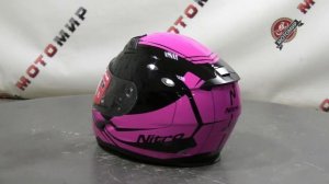 Шлем интеграл NITRO N2400 ROGUE (Black/Pink)