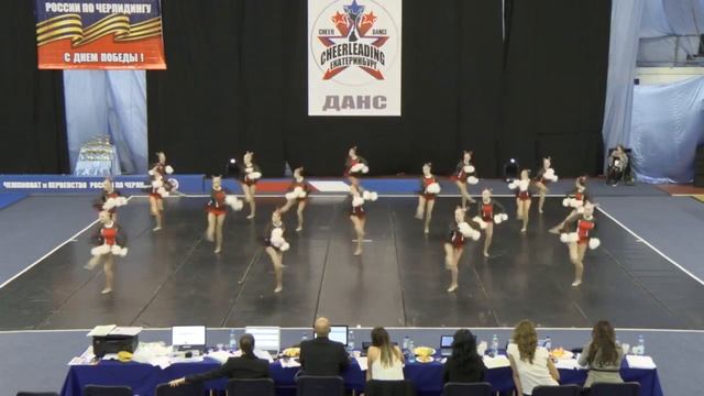 Лиданс на Чемпионате и Первенстве России по черлидингу 2016 смотреть онлайн