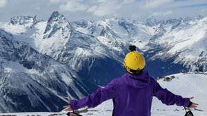 Красивые горы, Домбай, Эльбрус