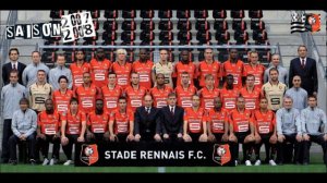 Souvenirs photos des équipes du Stade Rennais de la saison 2000/2001 à la saison 2013/2014