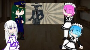 GACHA LIFE Re:zero reagindo ao rap do Máskara (The Mask) - Máscara | @M4rkim  (Subaru as Maskara)