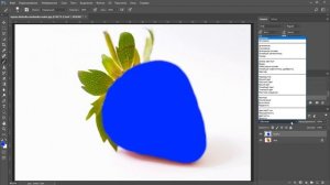 Изменить цвет объекта в фотошопе с помощью инструмента кисть