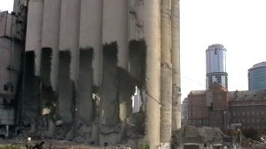 снос элеватора "ЕМЗ"