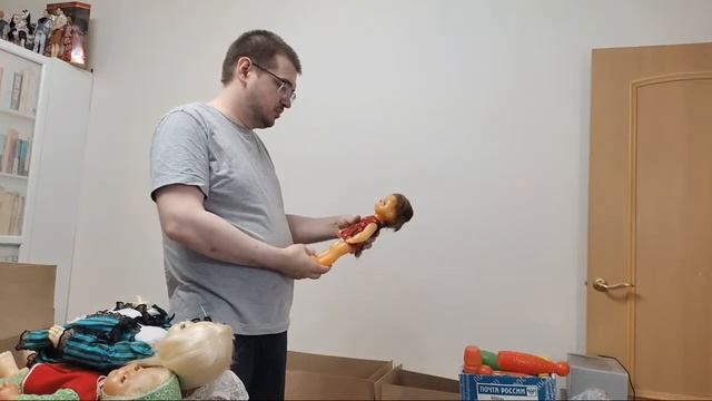 разбор коллекции кукол и игрушек СССР смотреть онлайн