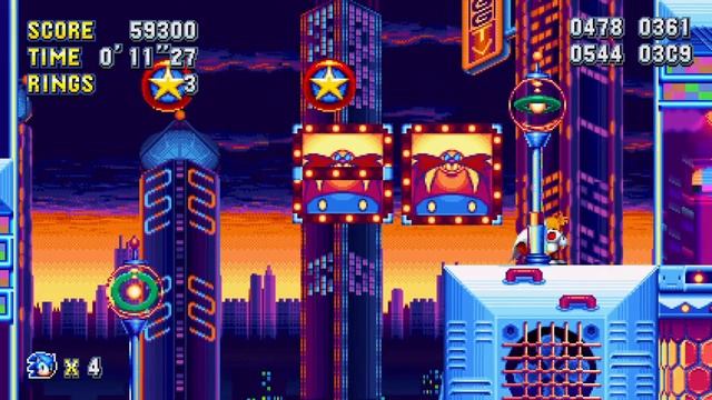 Sonic Mania | режим отладки смотреть онлайн
