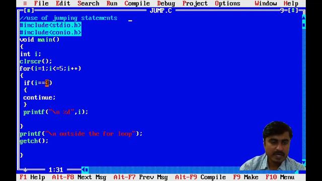 Practical of jump statement in c |break statement in c |continue statement in c |exit statement in