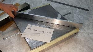 Проверка жесткости поверочной линейки ШП-630