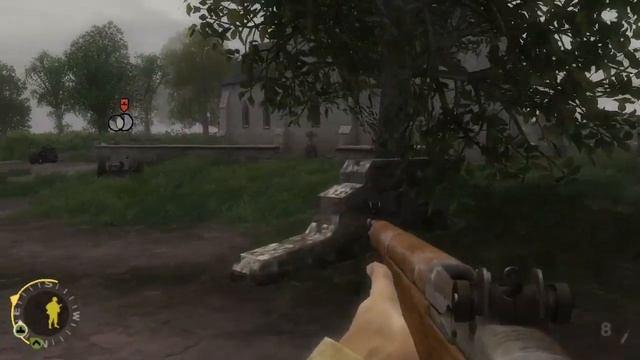 Brothers in Arms Road to Hill 30 (PC, 2005) Миссия 8 Бой за Вьервилль