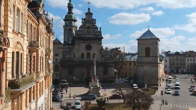 Львів зйомка з дрона/Lviv drone video смотреть онлайн