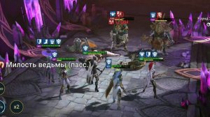 Raid shadow legends. ВАЛЛА - КРАБ - СКАРАБЕЙ. Роковая башня: трудный режим 30 и 50 уровень.