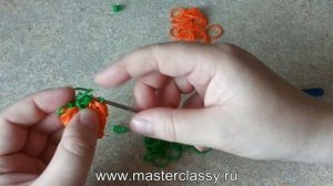 Браслет бантик из резиночек Rainbow loom: лучший видео мастер-класс