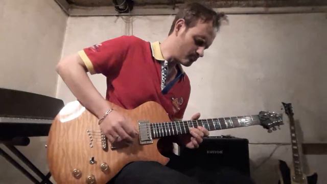 Cort z custom demo ( seymour Duncan JB and handmade neck paf ) смотреть онлайн