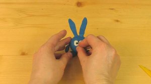 Лепка из пластилина Лепим смешарика Кроша из пластилиа пошагово