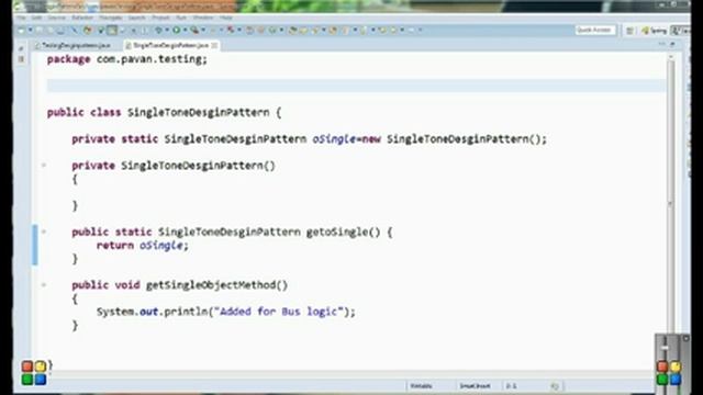 Singletone Design Pattern- Introduction смотреть онлайн
