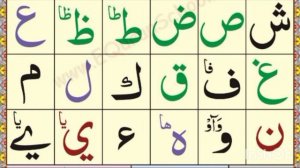 Alif Baa Taa | Qaida Noorania lesson 1 | Arabic Alphabet | Noorani Qaida Alif Baa | Arabic beginner
