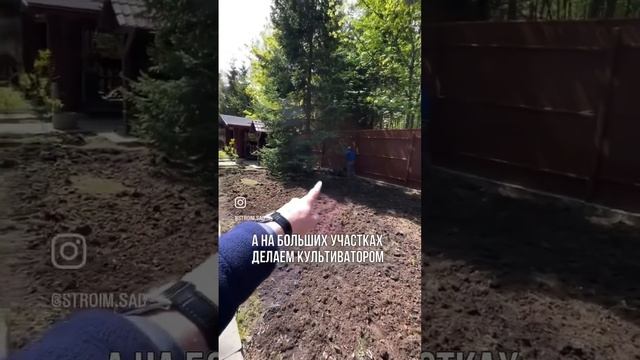 Укладка газона за 4 дня в Лупаново #газон #ландшафтныйдизайнучастка #москва #трава #укладкагазона