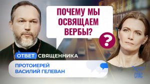 ПОЧЕМУ МЫ ОСВЯЩАЕМ ВЕРБЫ? / ОТВЕТ СВЯЩЕННИКА