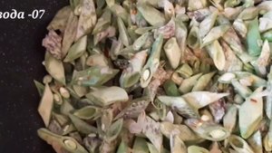 Лобио из стручковой фасоли, классический рецепт ( Yaşıl lobiyanın hazırlaması )