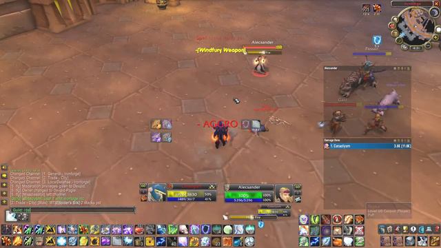 Enhancement Shaman Hand of Ragnaros WoW classic trolling смотреть онлайн