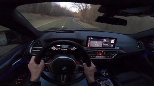 2022 BMW X4 M Competition - POV Drive & pure sound !