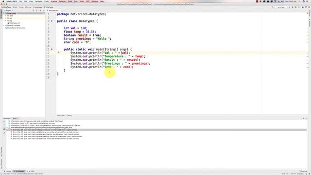 Data Types in Java - The Complete Java Certification Course 02
