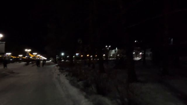 Хабаровск/ВСЕХ С НОВЫМ ГОДОМ!!!/1 Января 2024/Вечерняя прогулка. смотреть онлайн