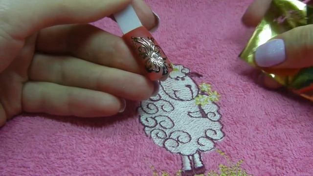 Акриловая пудра. Дизайн "бархатный песок" смотреть онлайн