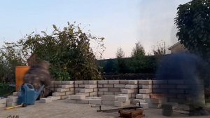 Мангальная зона своими руками!!! Строим впервые в жизни..