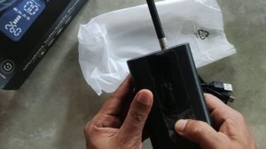 Car air pump | wireless inflatable pump with Emergency power bank