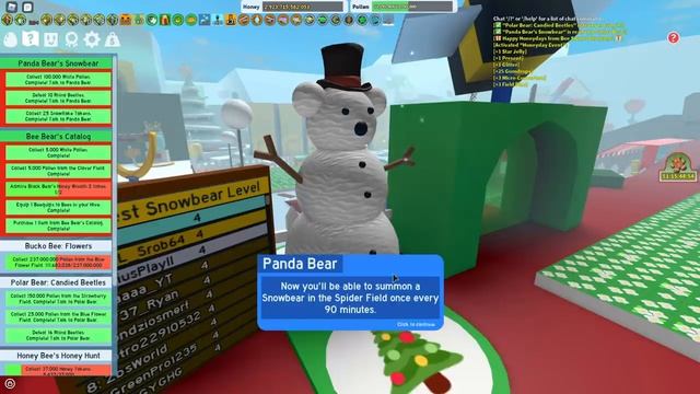 Unlocked All Beesmas Decorations! Completed All NPCs Quests - Bee Swarm Simulator Roblox смотреть онлайн