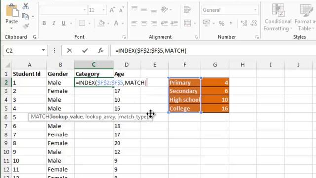 How to categorize data by age group смотреть онлайн