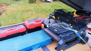 Установка света под крышкой прицепа. #мелочипоприцепу