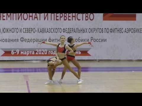 Плаксина Кристина, Аверьянова Екатерина, Кузьмина Алиса (финал). 08.03.2020