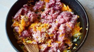 Начинка для блинов из капусты с фаршем