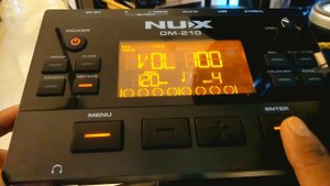 Main Menu Module Nux DM210 | Main Menu Drum Nux DM210