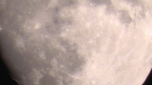 Луна. Поверхность луны, приближение 150х.