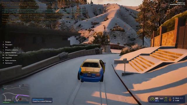 GTA 5 RP Downtown. Рыбалка на дальних берегах. смотреть онлайн